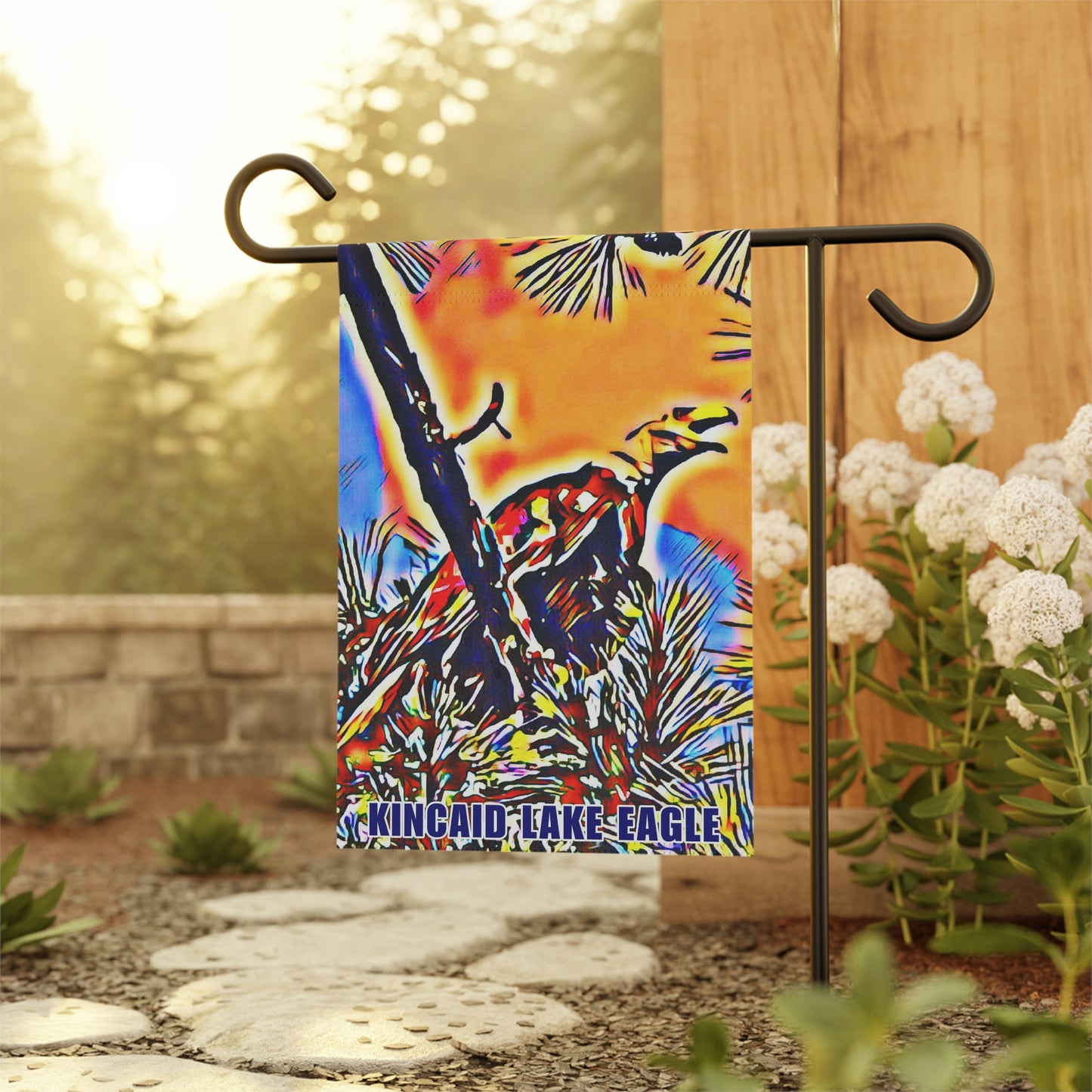 Kincaid Lake Eagle Garden & House Banner