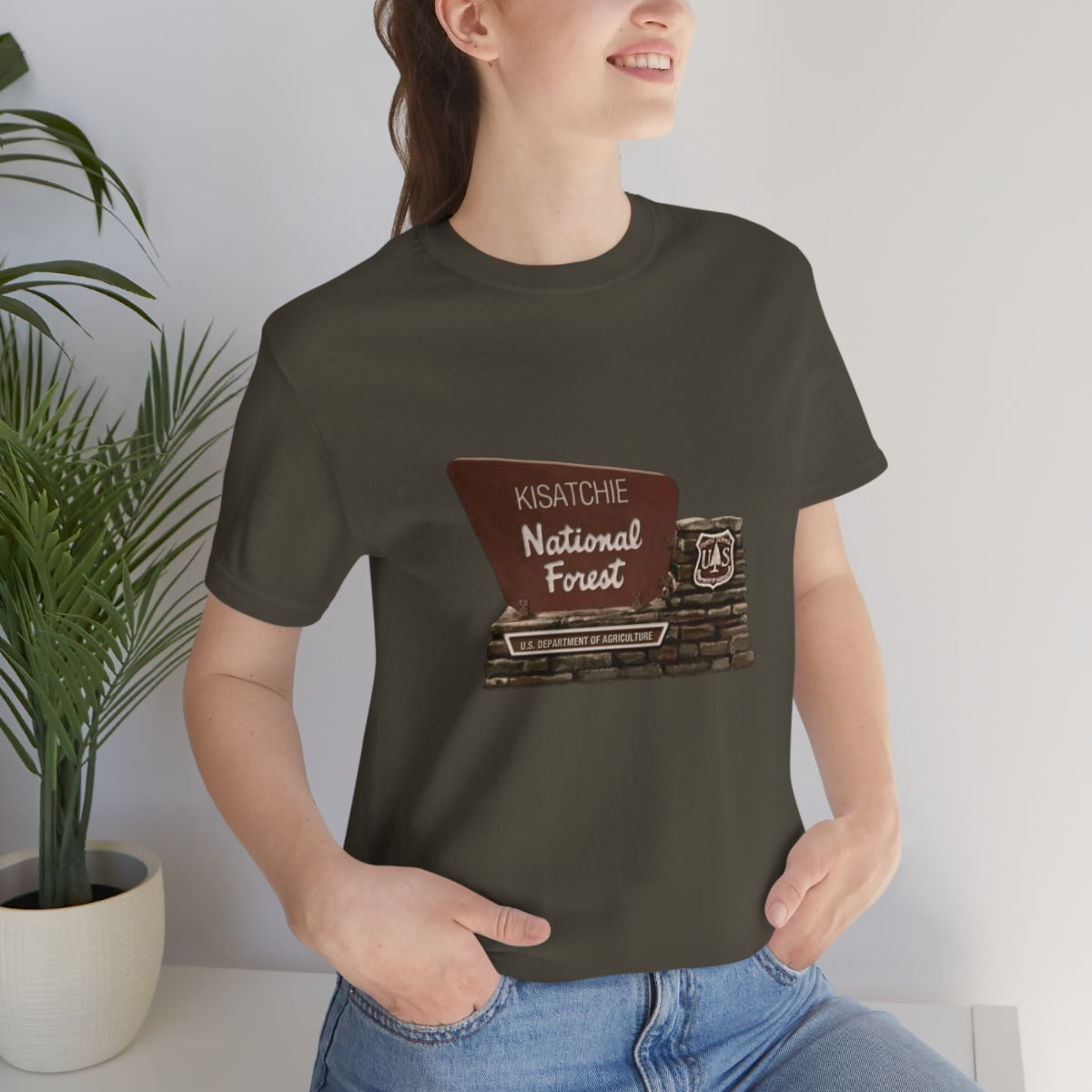 Unisex Kisatchie National Forest Jersey Tee