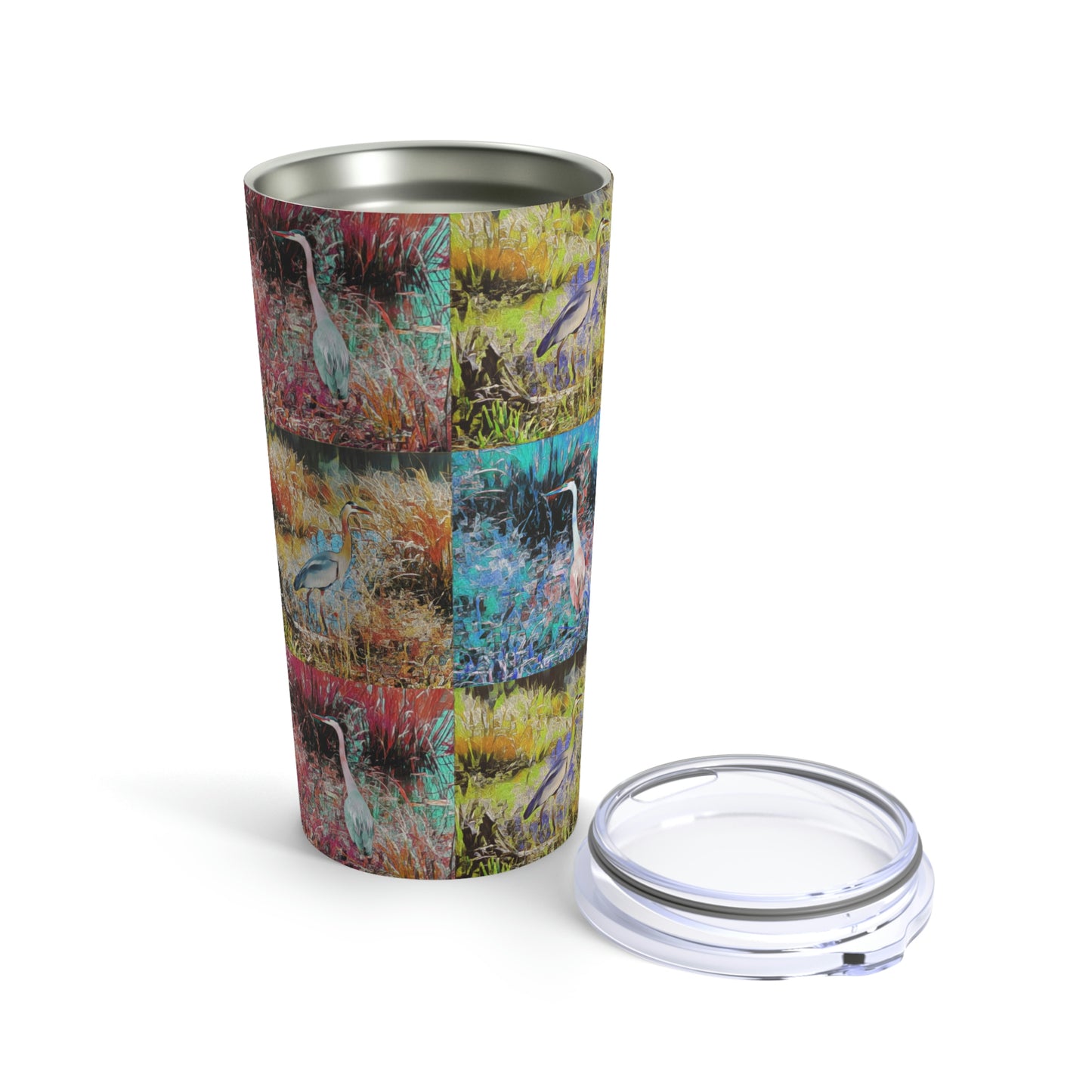 Great Blue Heron Tumbler 20oz