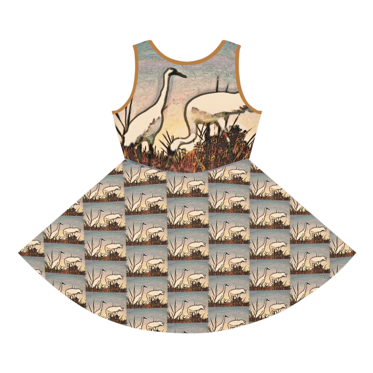 Whooping Cranes Girls' Sundress