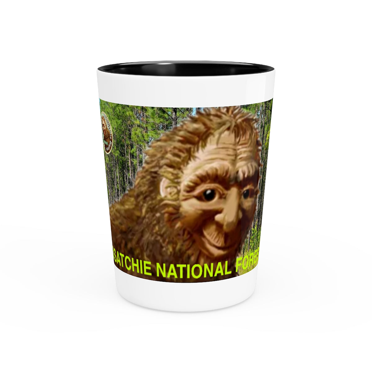 Kisatchie Bigfoot Shot Glass