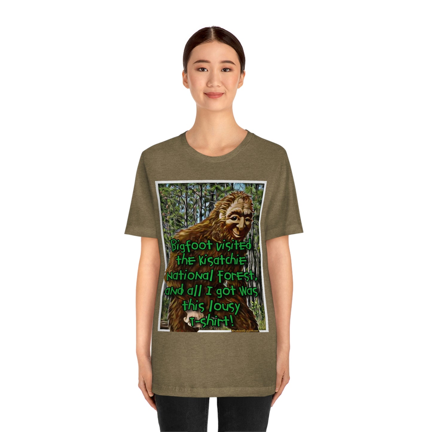 Unisex Kisatchie Bigfoot Jersey Tee