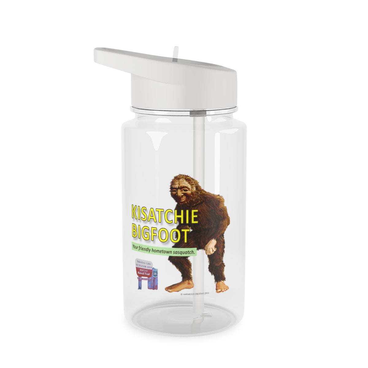 Kisatchie Bigfoot Tritan Water Bottle