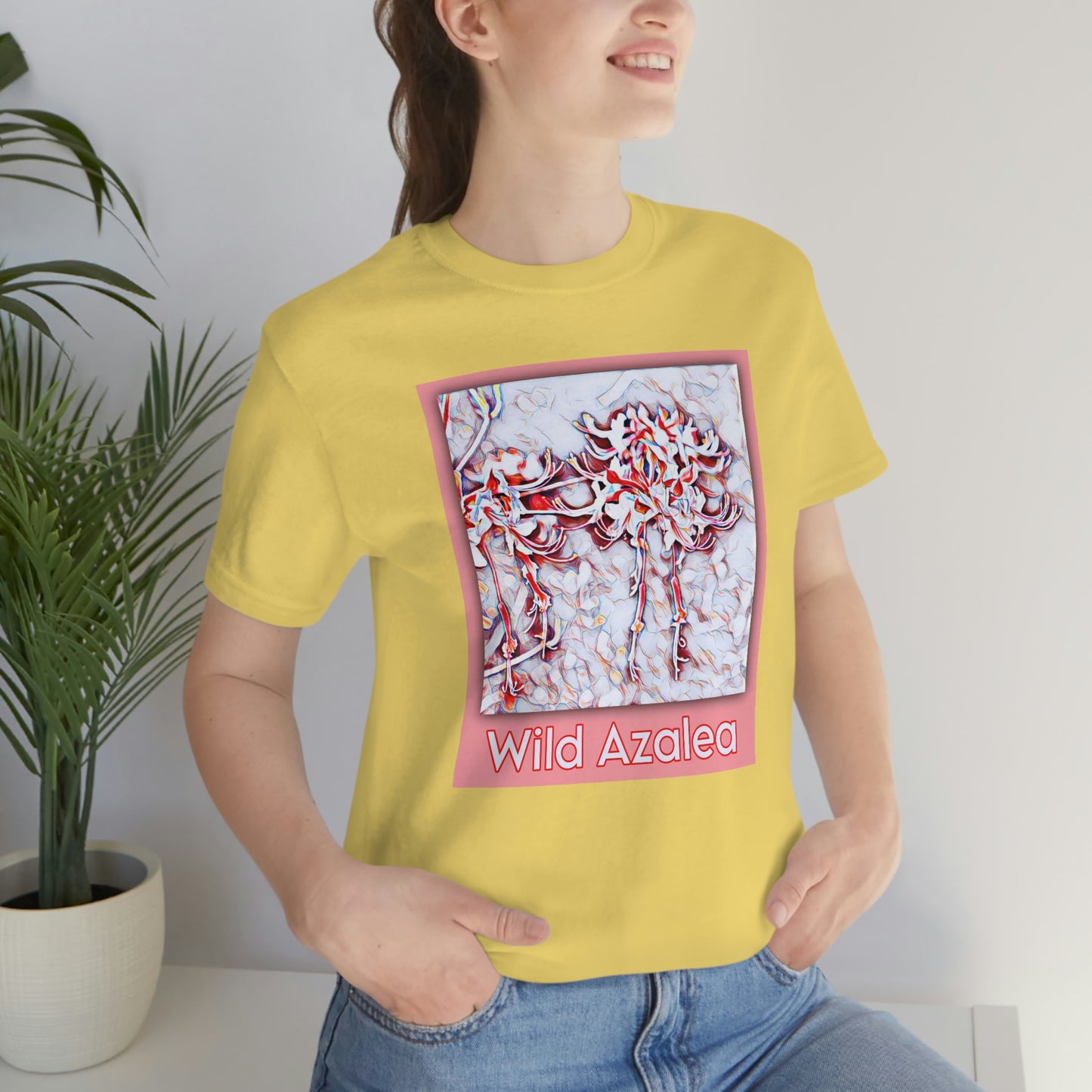 Unisex Kisatchie Wildflowers (Wild Azaleas) Jersey Tee