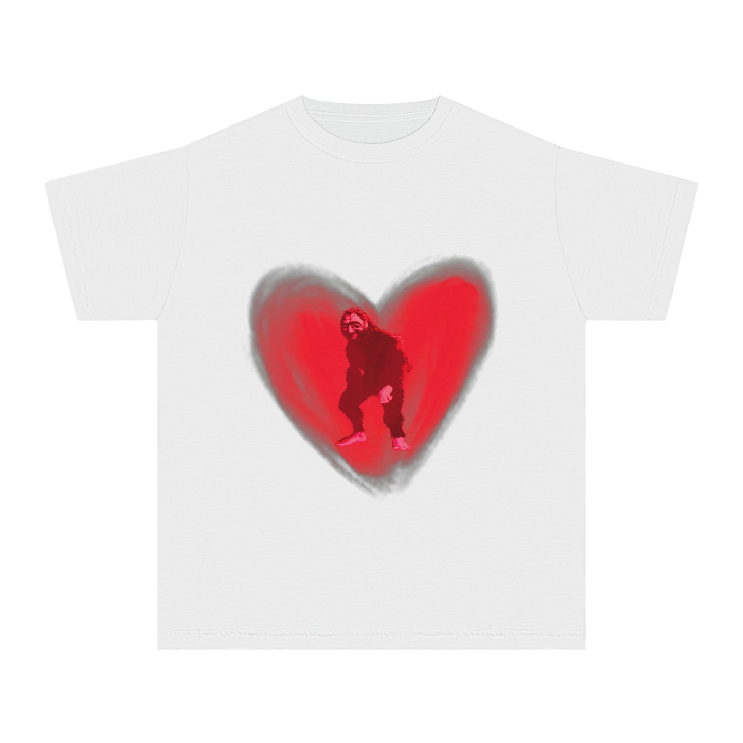 Youth Bigfoot in My Heart Tee