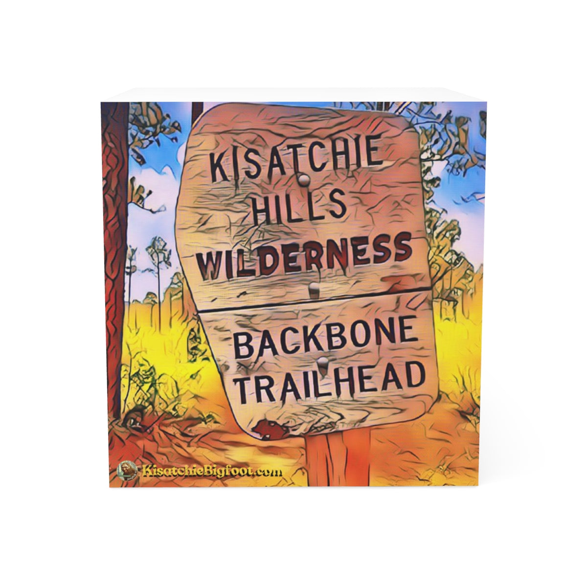 KNF Backbone Trail Note Cube