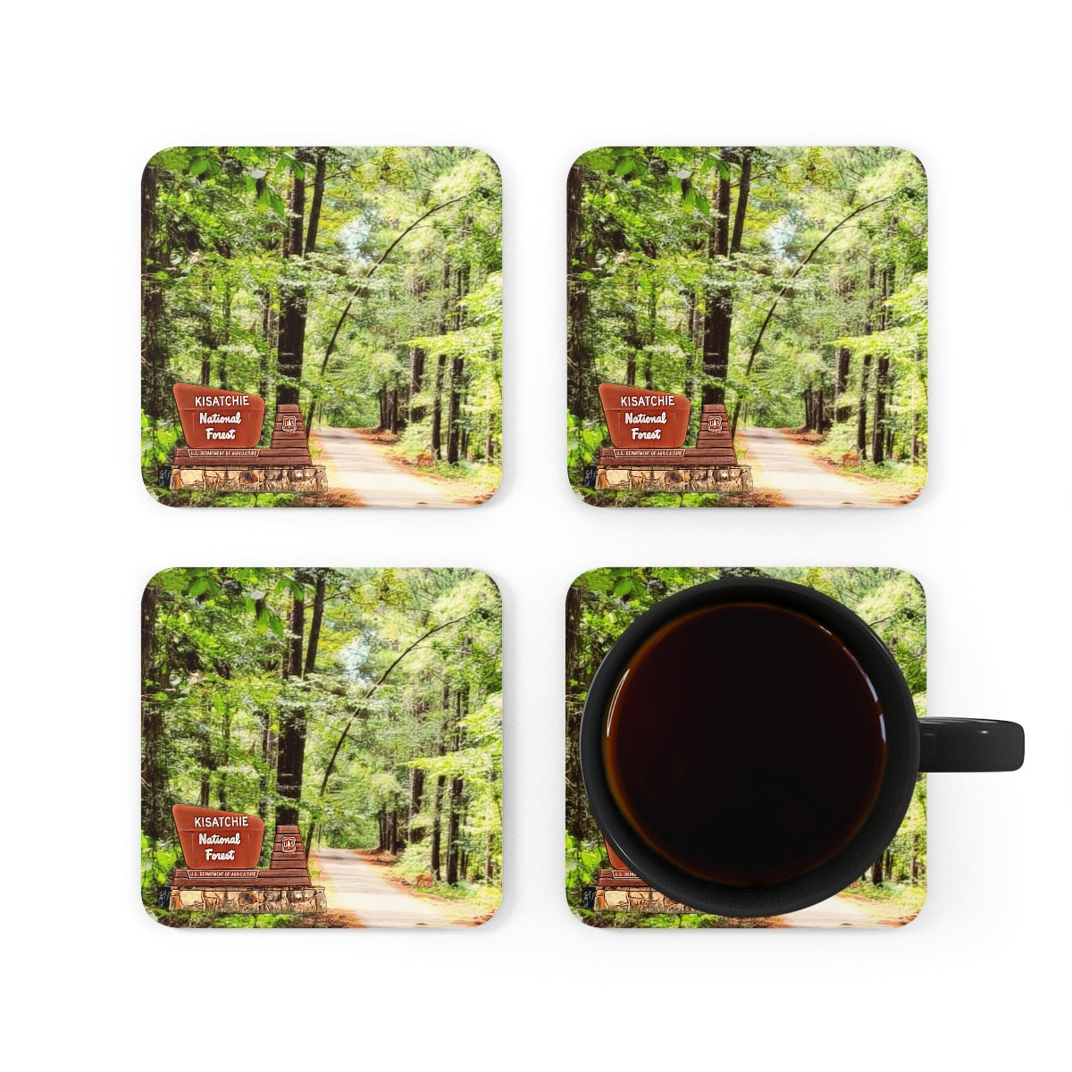 Kisatchie National Forest Coaster Set