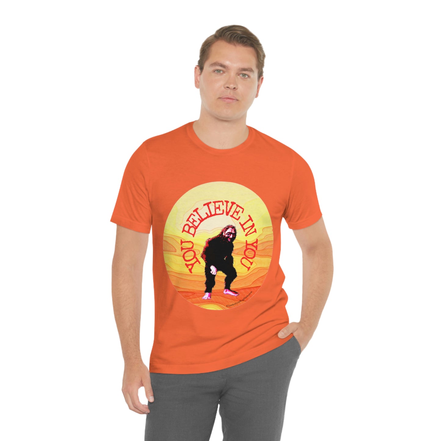 Bigfoot's Believe in You Unisex Jersey Tee