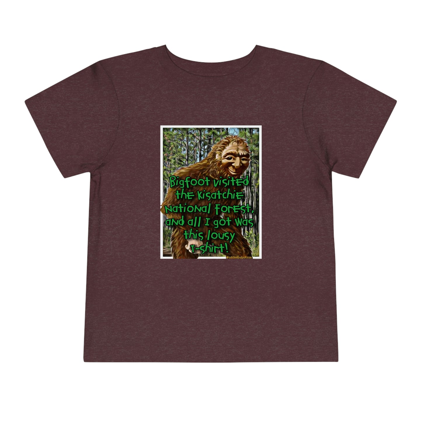 Toddler Kisatchie Bigfoot T-shirt