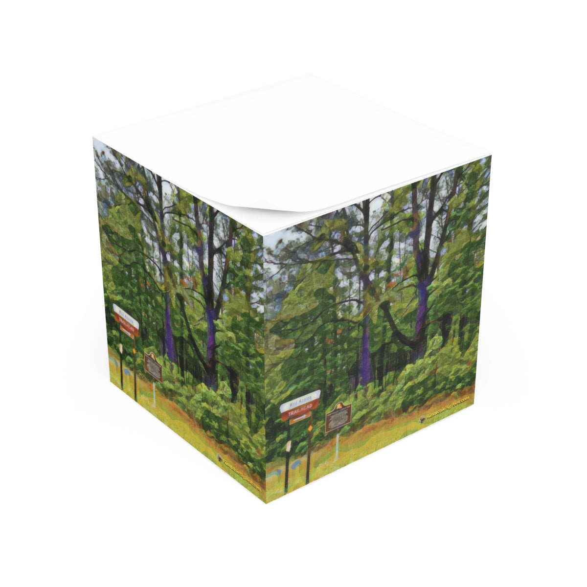 Wild Azalea Trailhead Note Cube