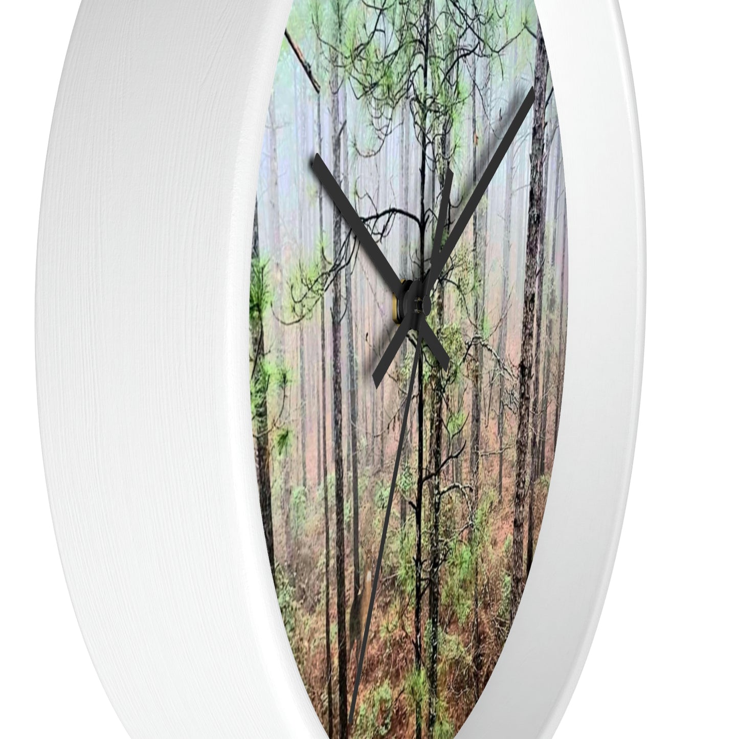 Foggy Kisatchie Wall Clocks