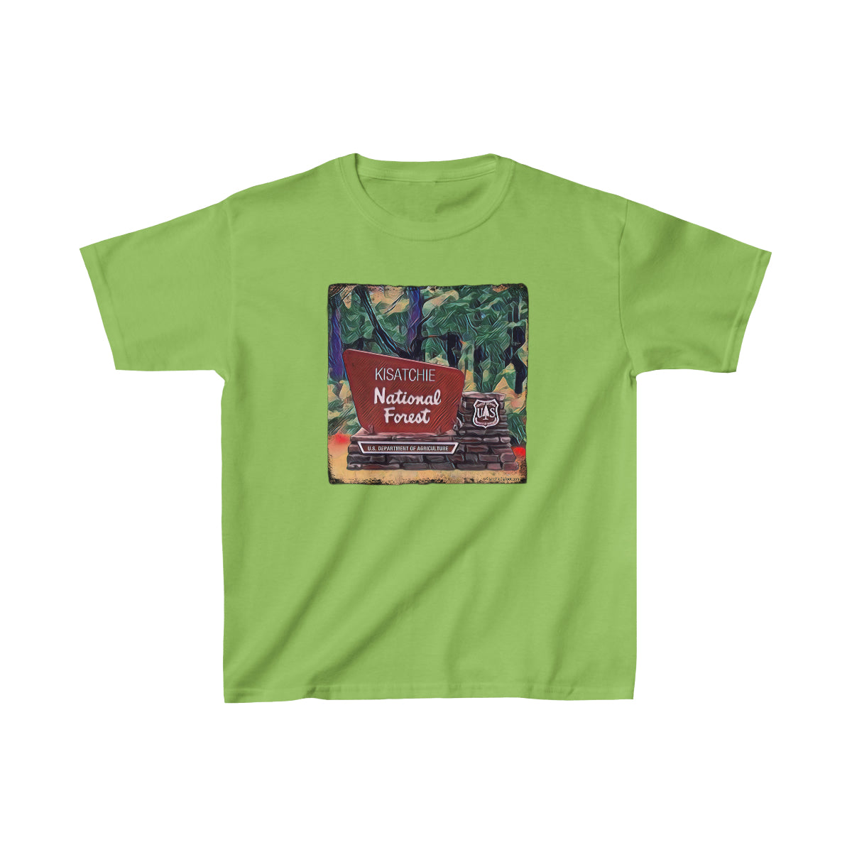 Kids Kisatchie National Forest Heavy Cotton™ Tee