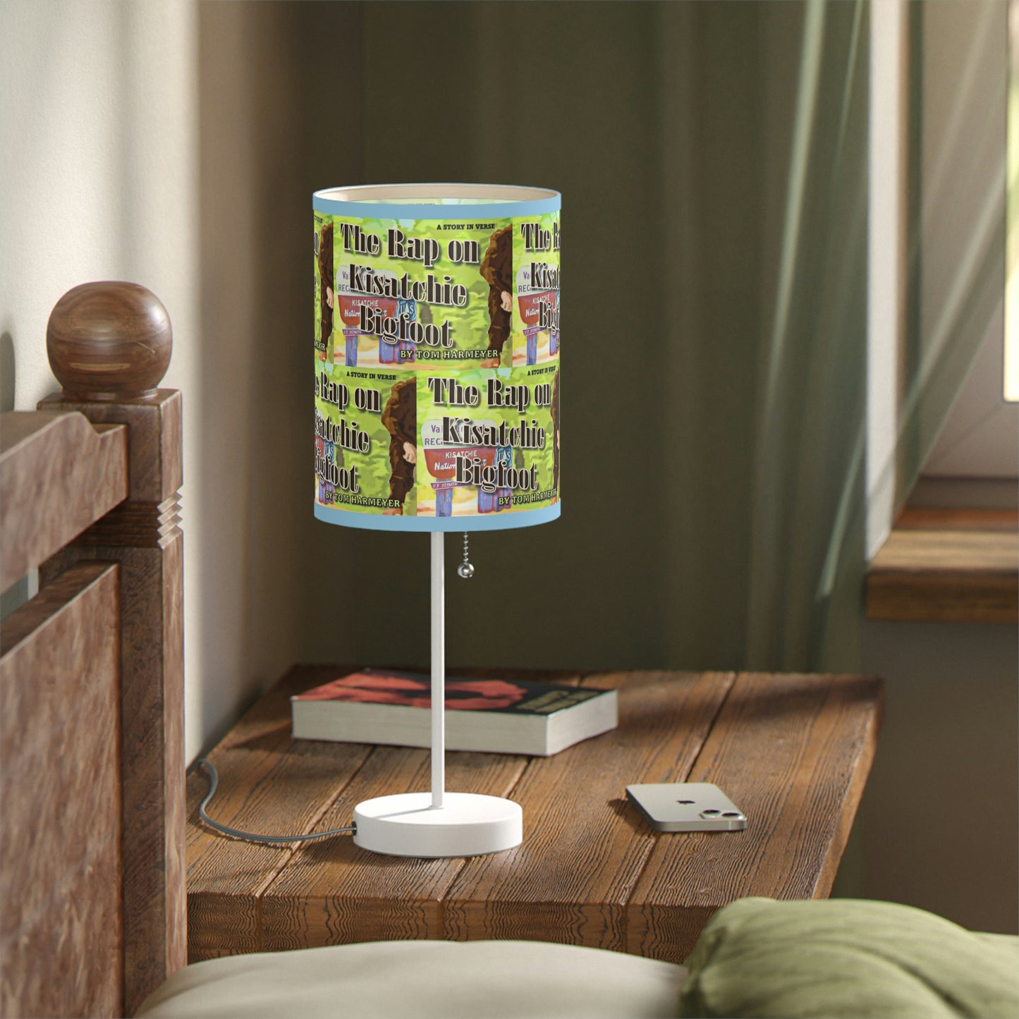 The Rap on Kisatchie Bigfoot Lamp on a Stand