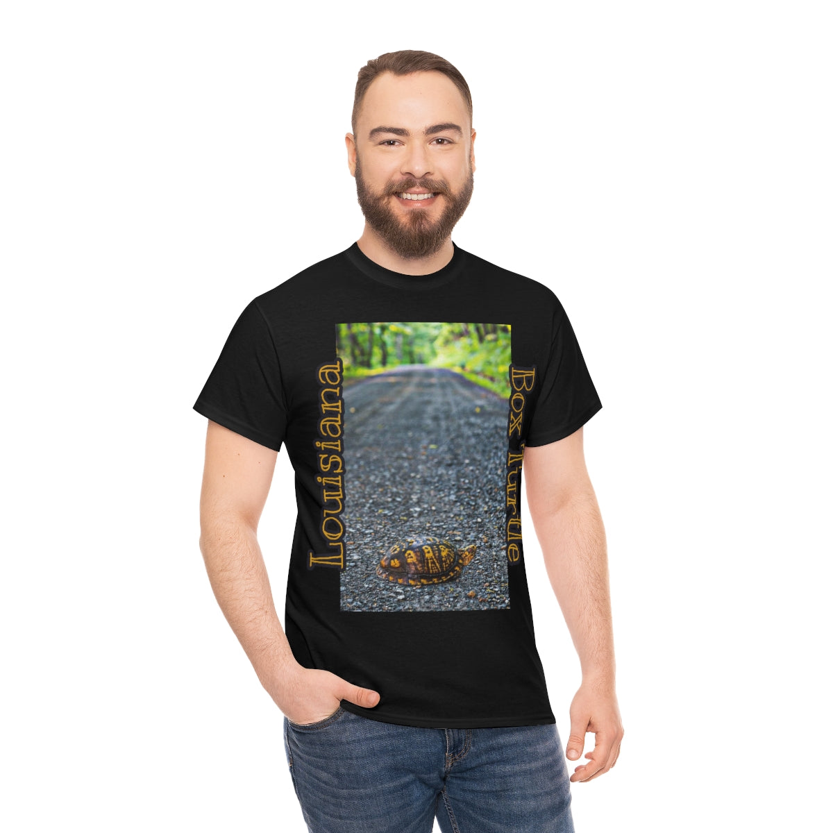 Unisex Louisiana Box Turtle Heavy Cotton Tee