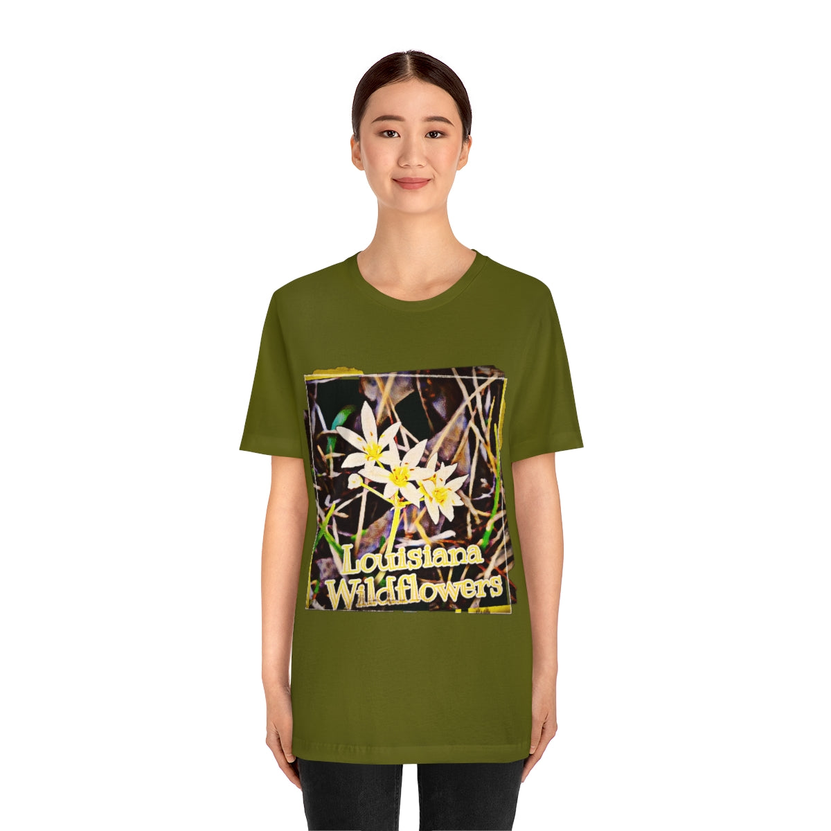 Louisiana Wildflowers Jersey Tee