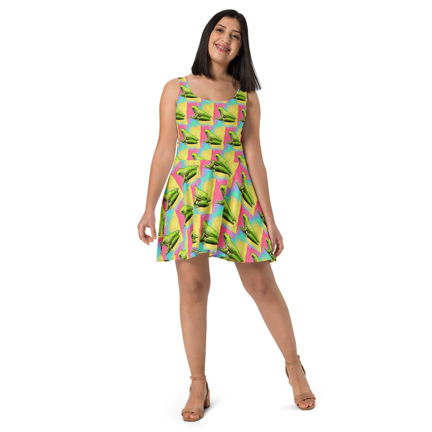 Tree Frog Skater Dress