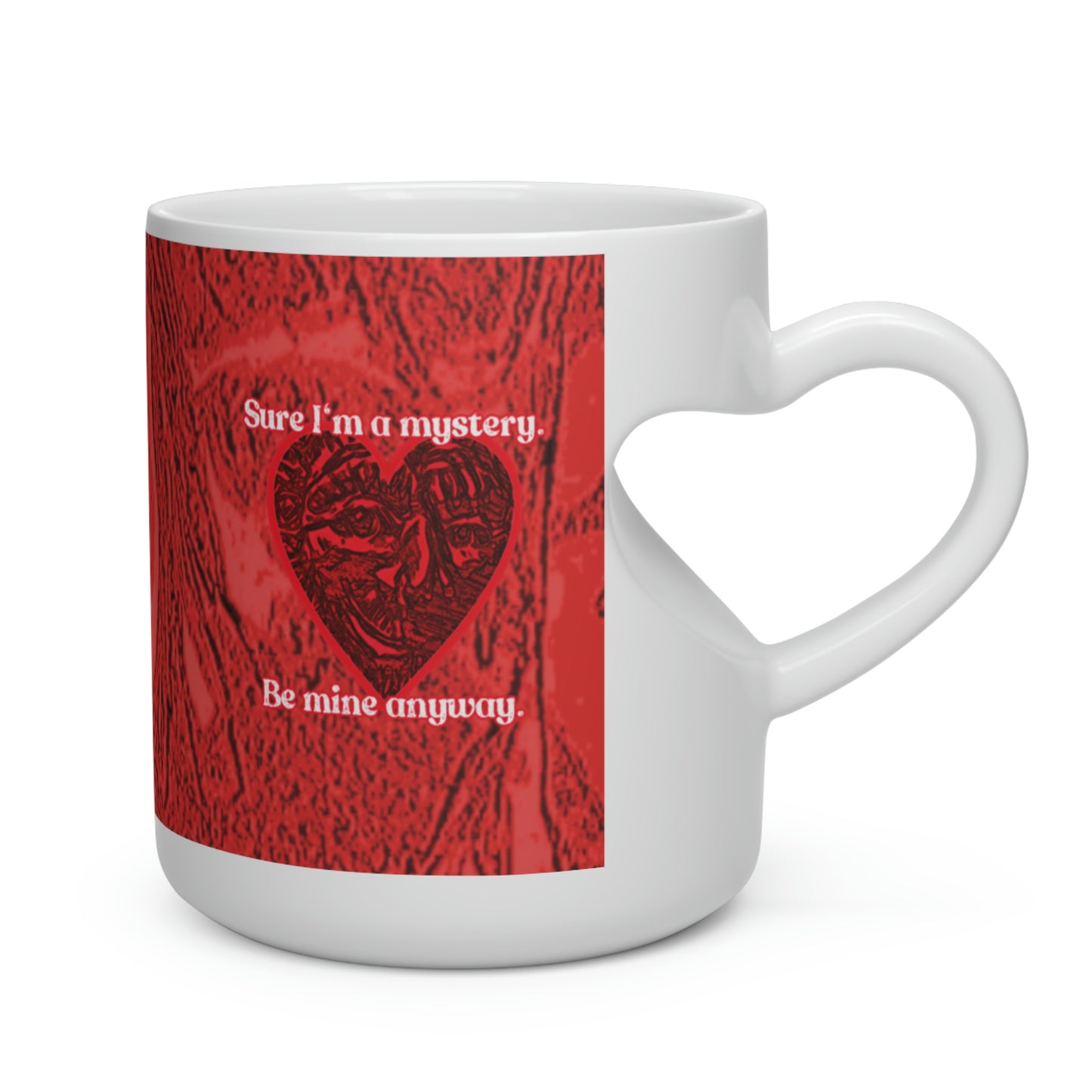 Bigfoot's Val Day Heart Shape Mug