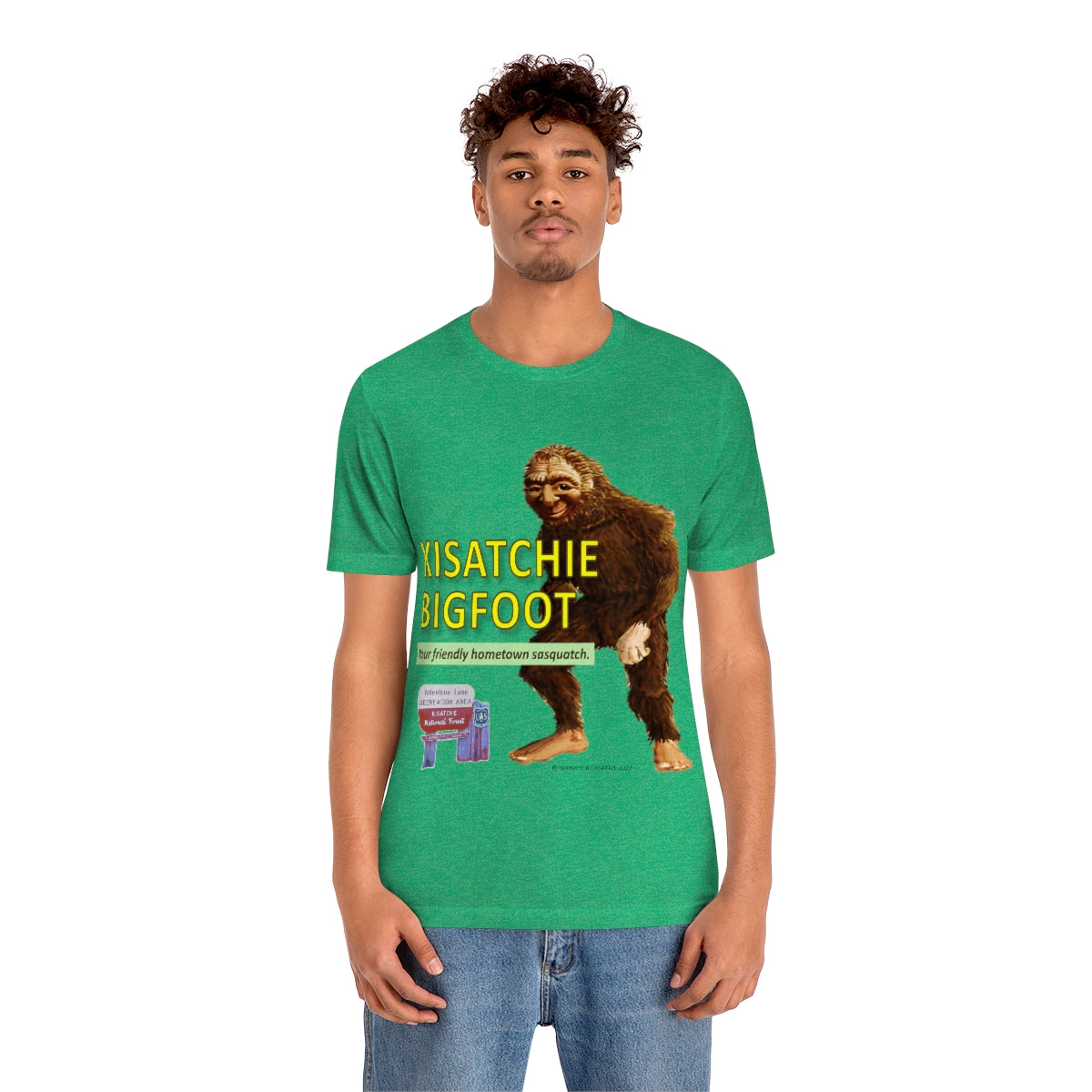 Unisex Kisatchie Bigfoot Jersey Tee