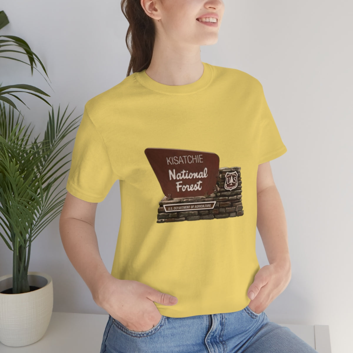 Unisex Kisatchie National Forest Jersey Tee