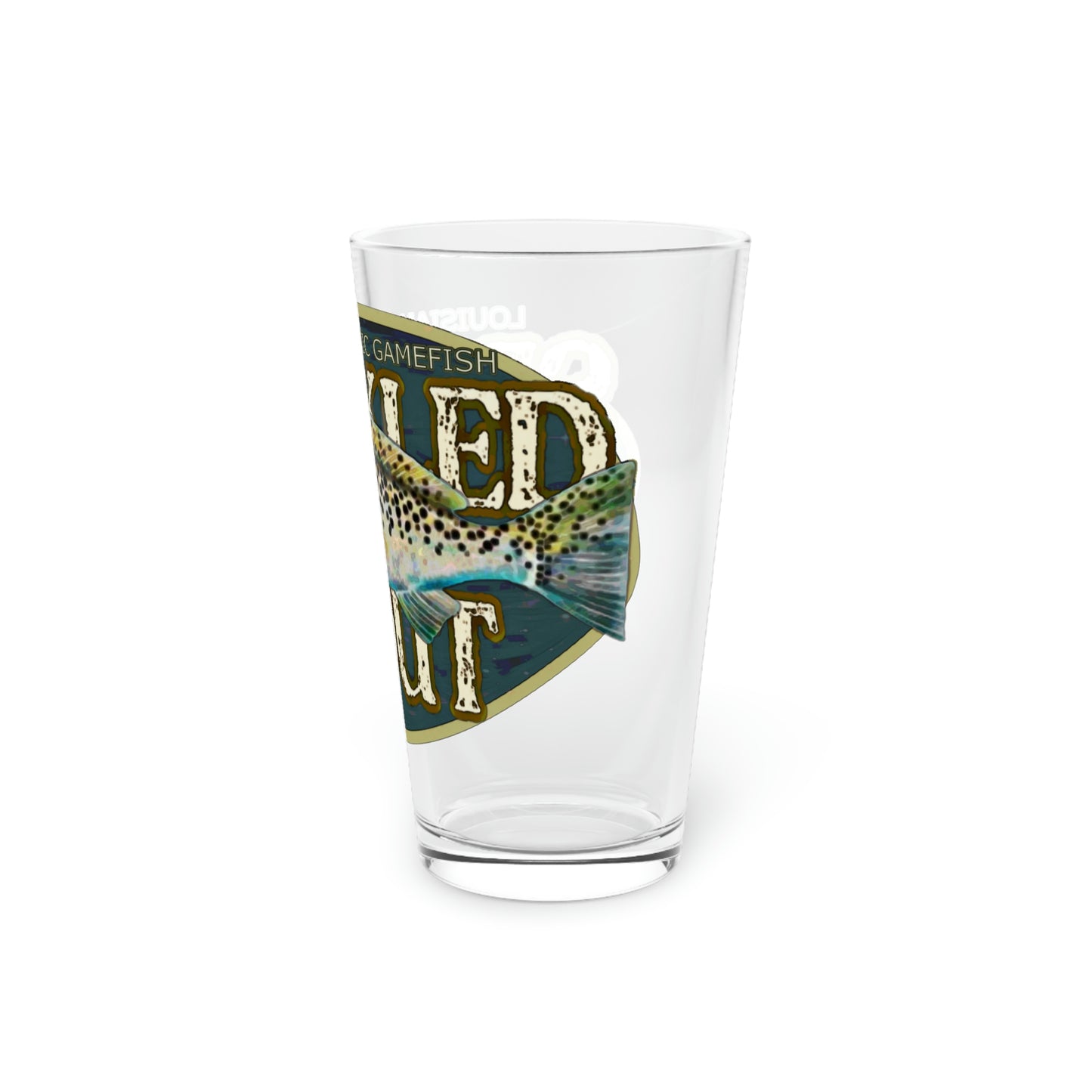 Speckled Trout Pint Glass