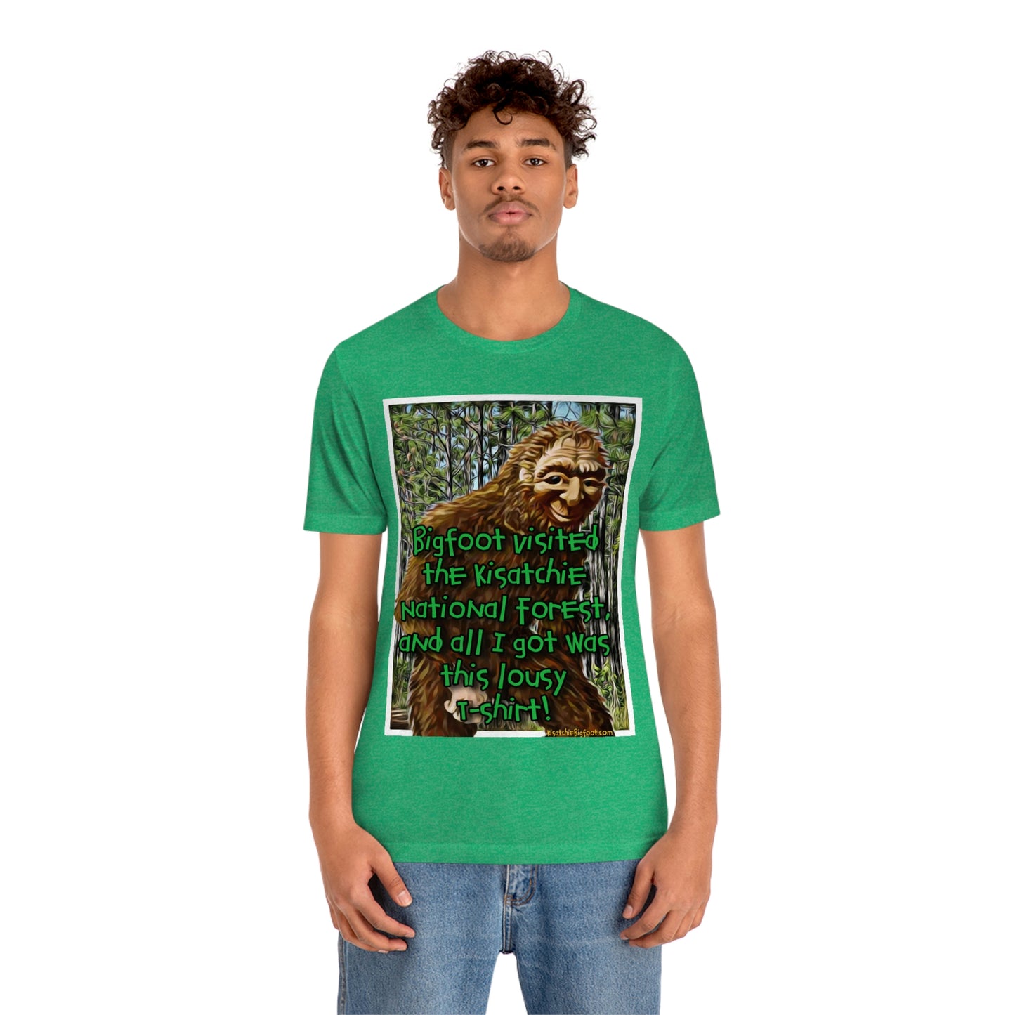 Unisex Kisatchie Bigfoot Jersey Tee