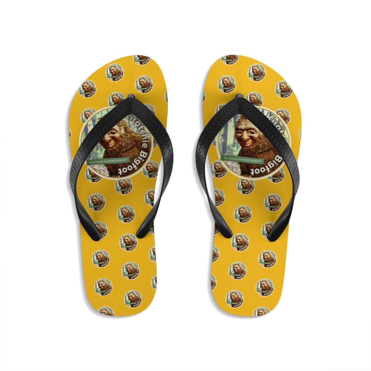 Rubber Sole Kisatchie Bigfoot Flip-Flops