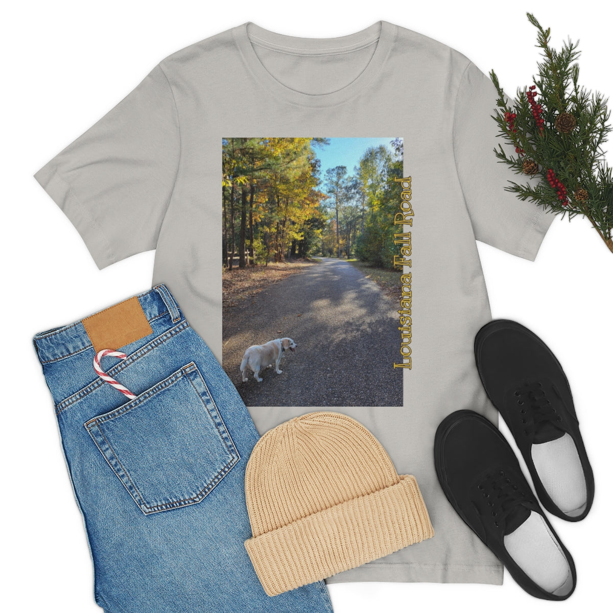 Louisiana Fall Road Jersey Tee