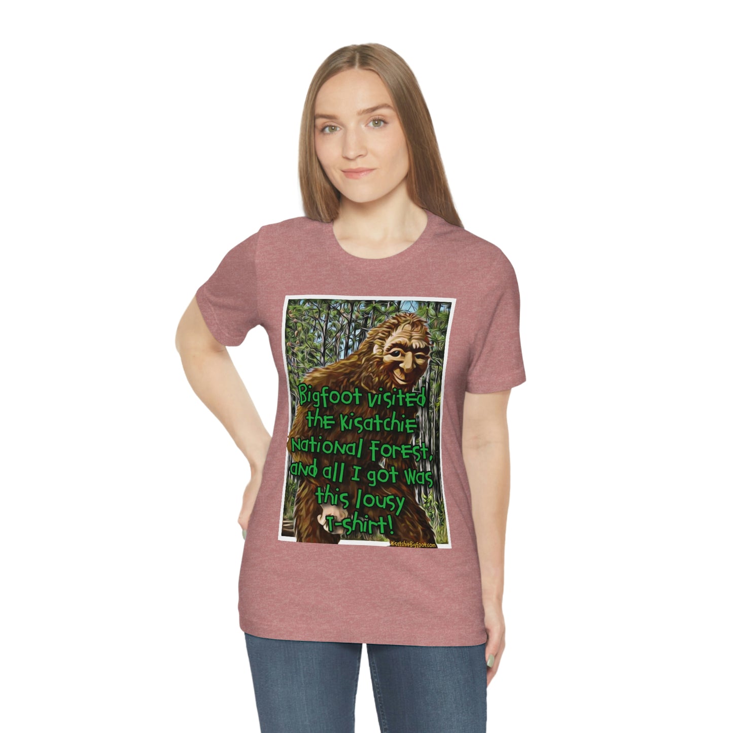 Unisex Kisatchie Bigfoot Jersey Tee