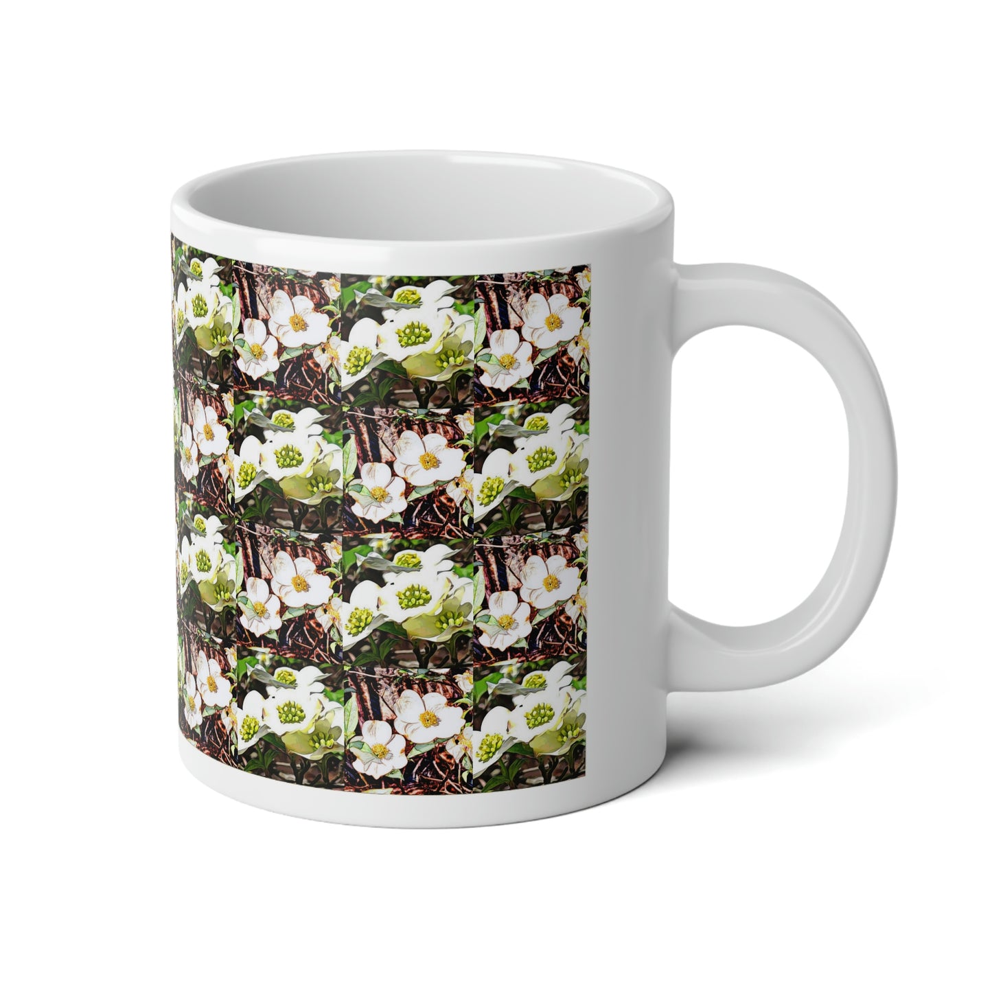 Jumbo Dogwood Blossoms Mug