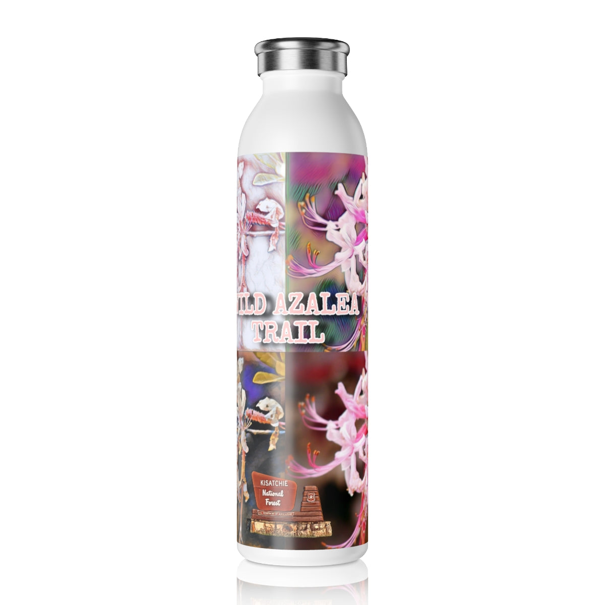 Wild Azalea Trail Slim Water Bottle