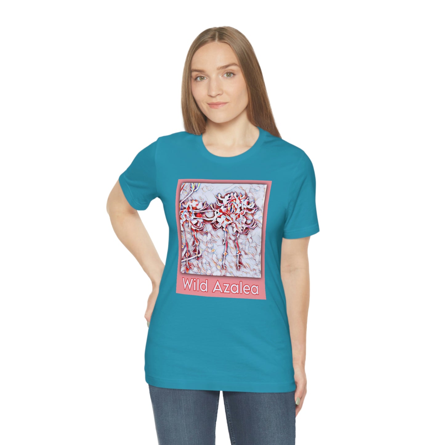 Unisex Kisatchie Wildflowers (Wild Azaleas) Jersey Tee