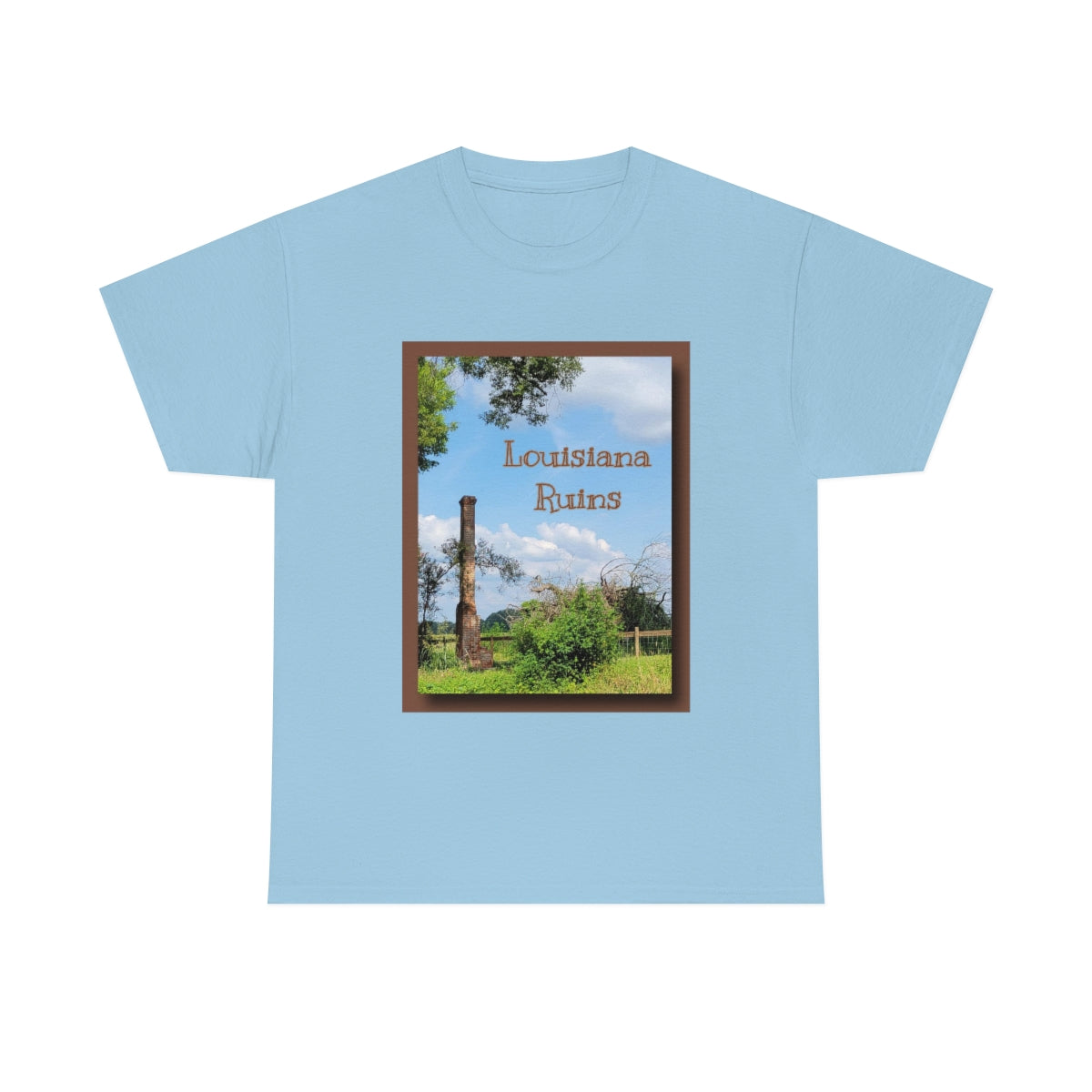 Louisiana Ruins Heavy Cotton Tee