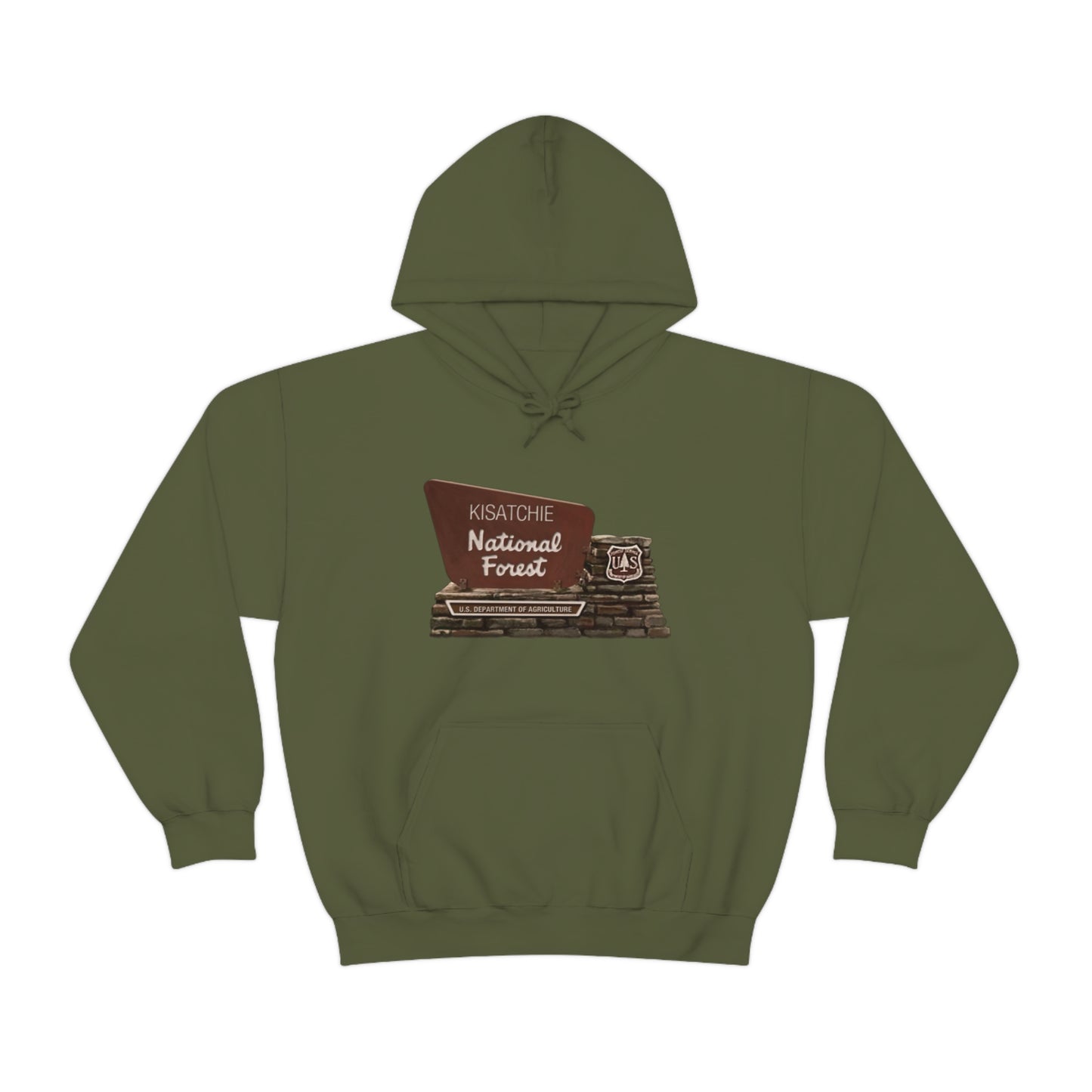 Unisex KNF Kisatchie Script Hoodie