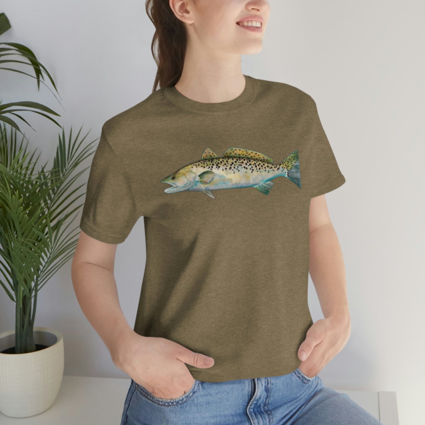 Unisex Speckled Trout Jersey Tee