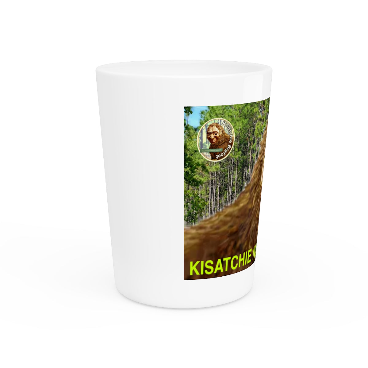 Kisatchie Bigfoot Shot Glass