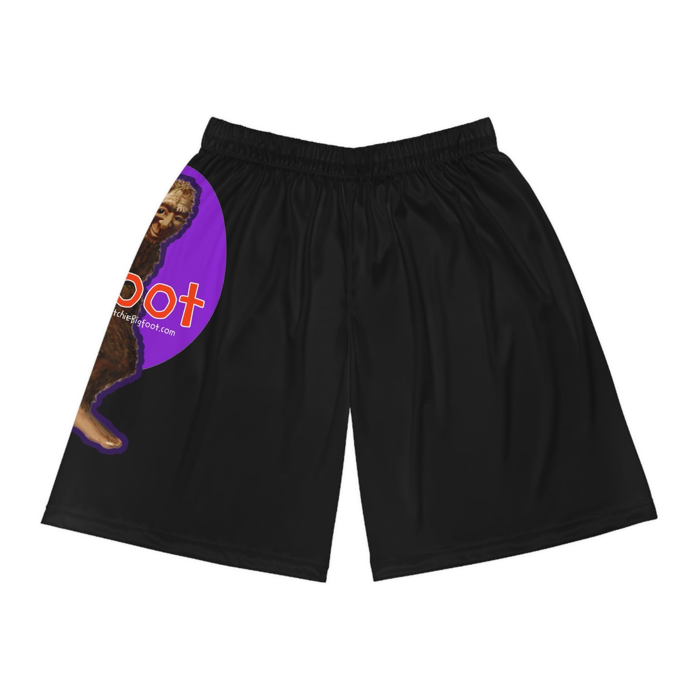 Bigfoot Black Basketball Shorts