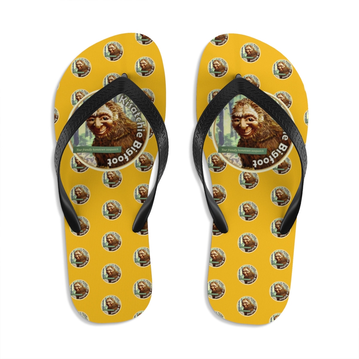 Rubber Sole Kisatchie Bigfoot Flip-Flops