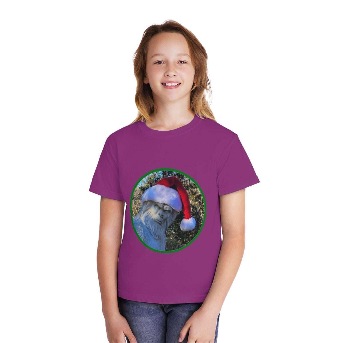 Youth Bigfoot Santa Tee