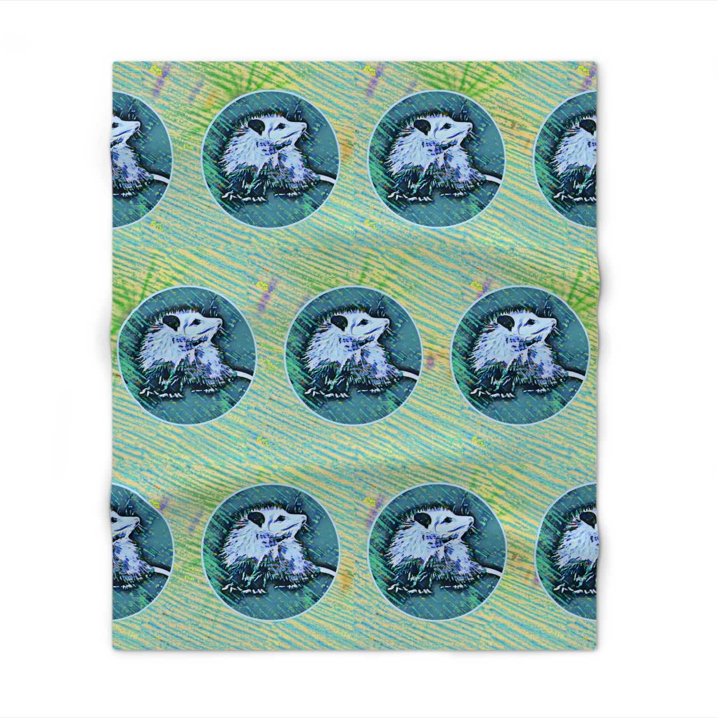 Opossums Throw Blanket