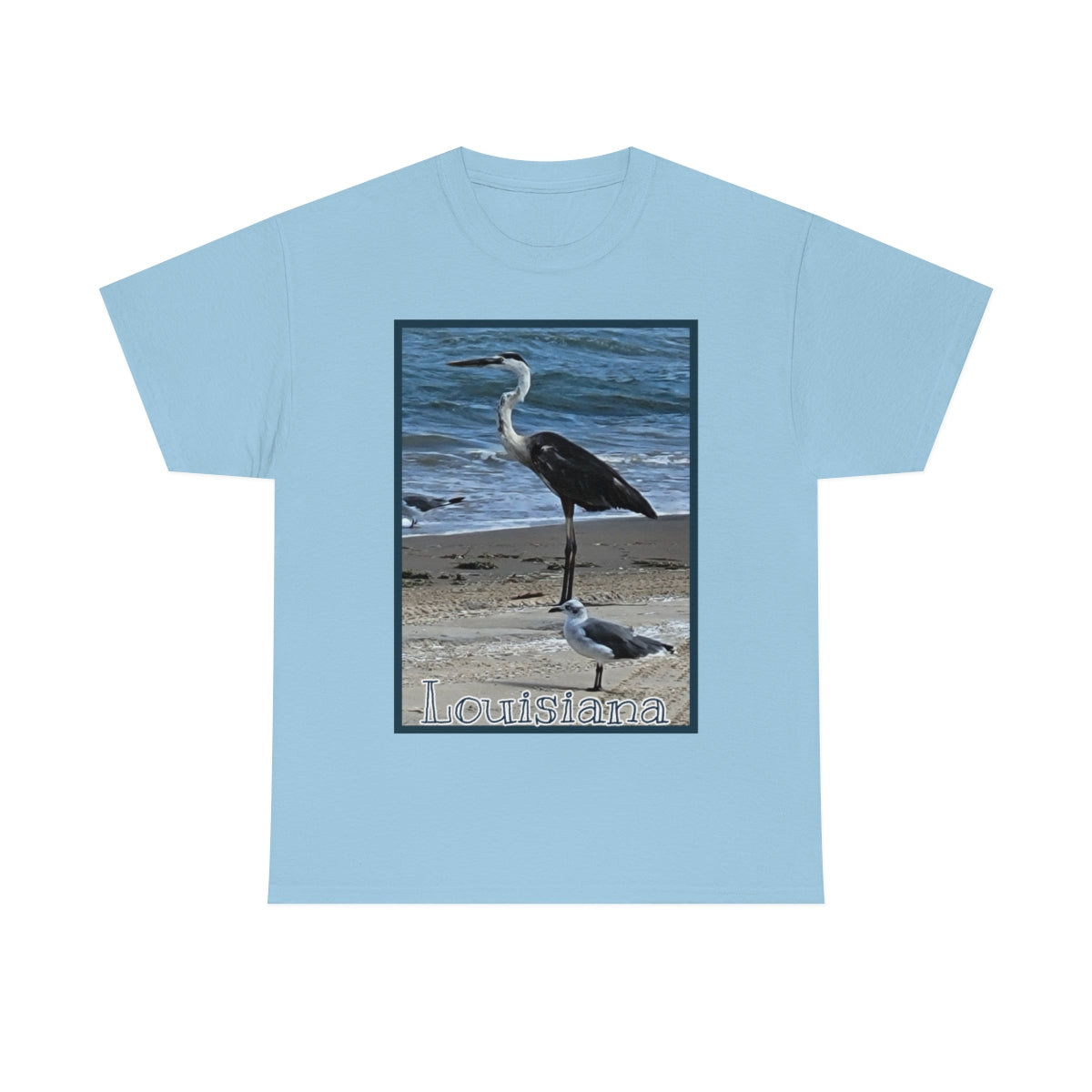 Unisex Louisiana Coast Heavy Cotton Tee