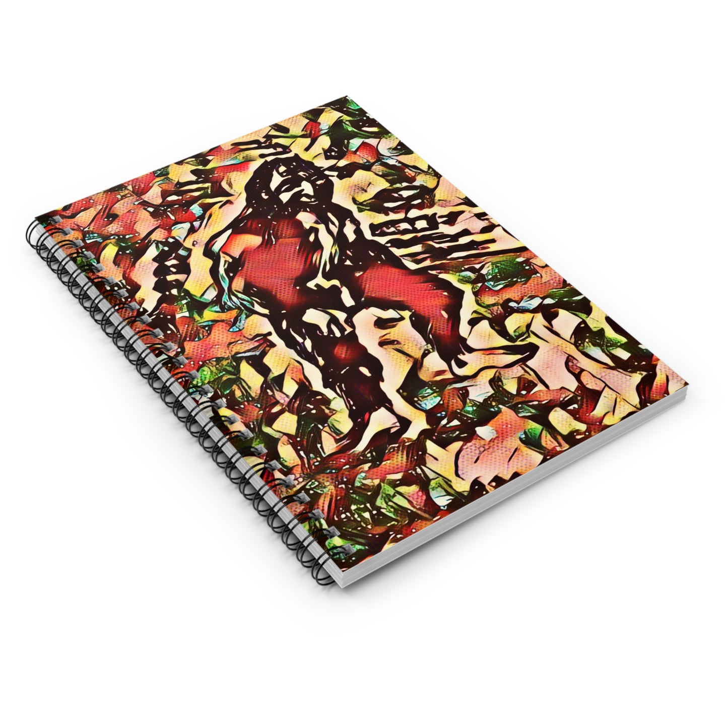 Bigfoot Emerges Spiral Notebook