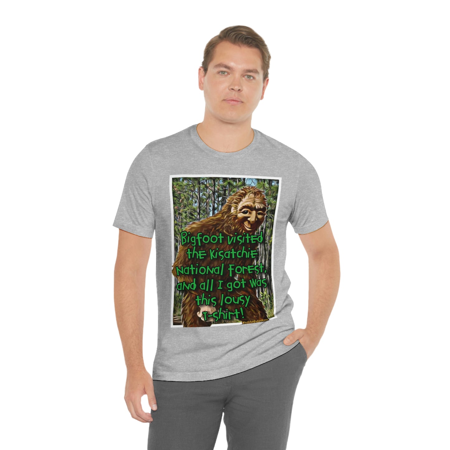 Unisex Kisatchie Bigfoot Jersey Tee