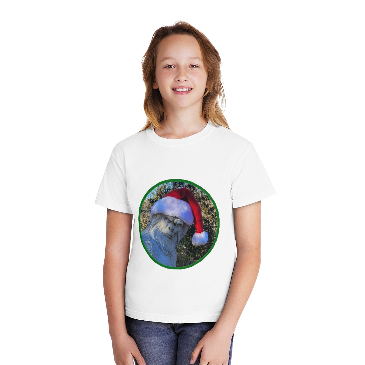 Youth Bigfoot Santa Tee