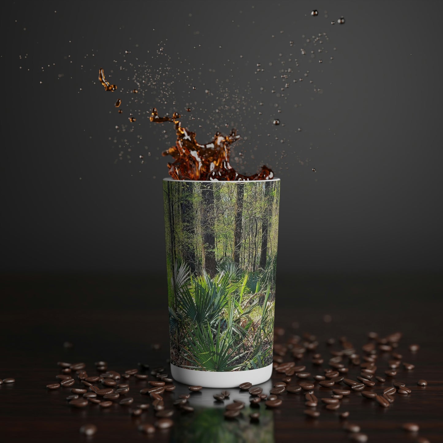 Ceramic Palmetto Tumbler (12oz)