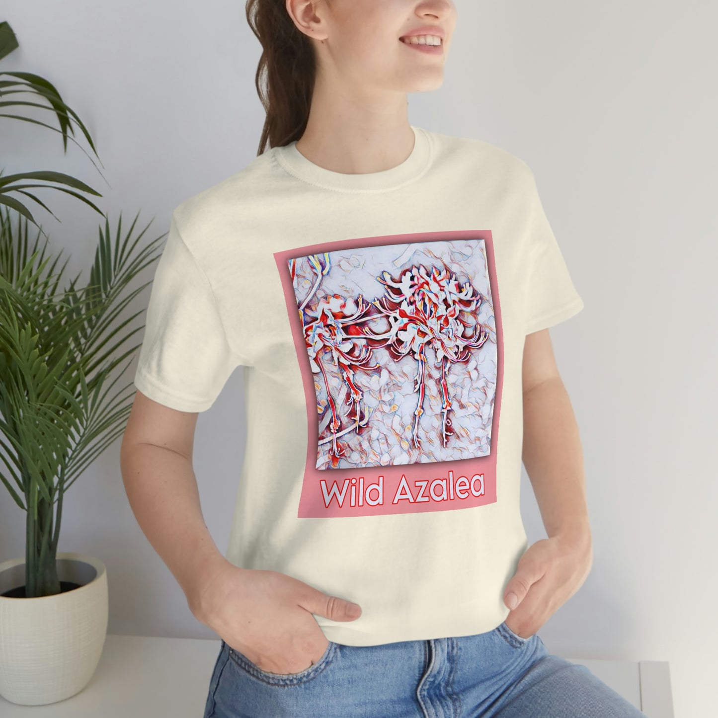 Unisex Kisatchie Wildflowers (Wild Azaleas) Jersey Tee