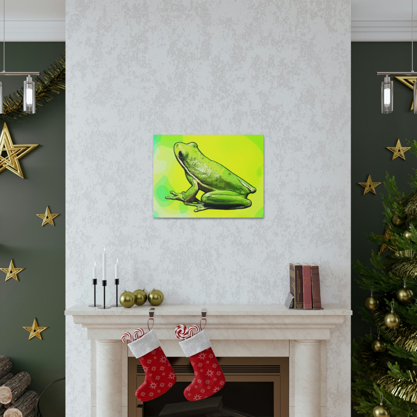 Tree Frog Canvas Gallery Wraps