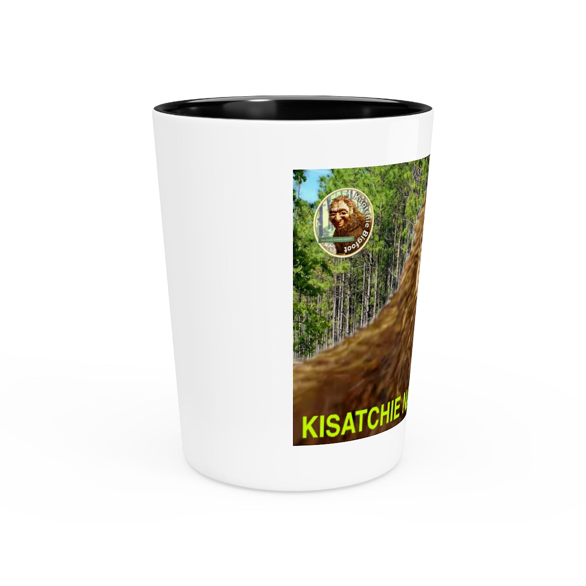 Kisatchie Bigfoot Shot Glass