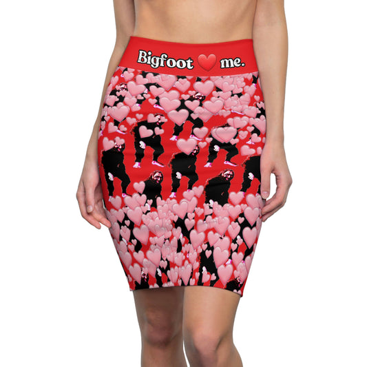 Bigfoot's Val Day Pencil Skirt