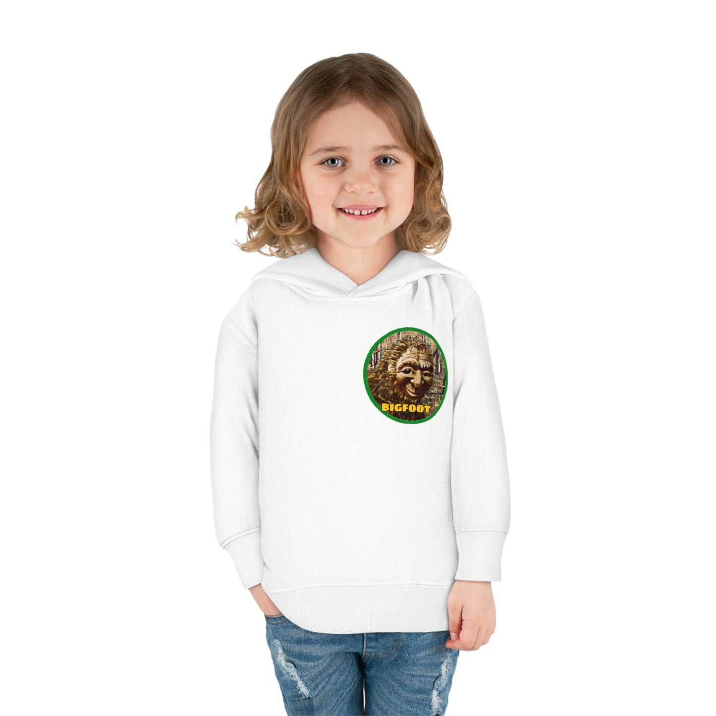 Bigfoot Toddler Pullover Fleece Hoodie