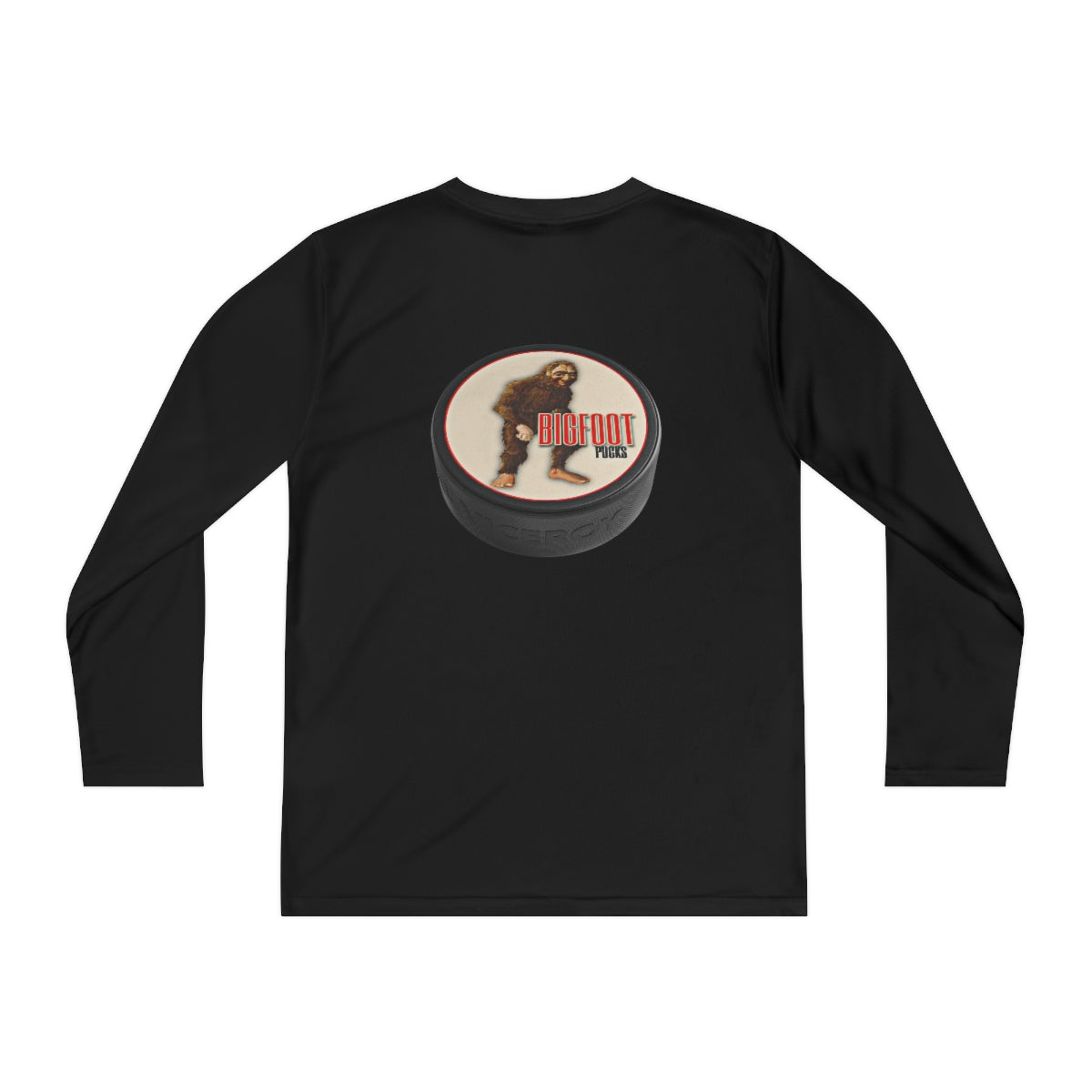 Youth Long Sleeve Bigfoot Pucks Tee